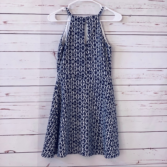 NWT AQUA Bloomingdales S dress blue - Picture 4 of 6
